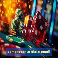 comprovante claro email